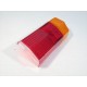 Plastica faro post. con luce targa