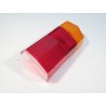 Plastica faro post. con luce targa