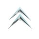 410 Coppia chevron in plastica