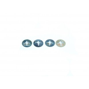 3942 Graffe fissaggio chevron