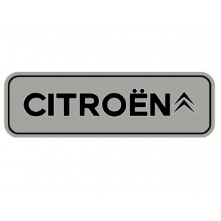702 adesivo citroen fondo argento