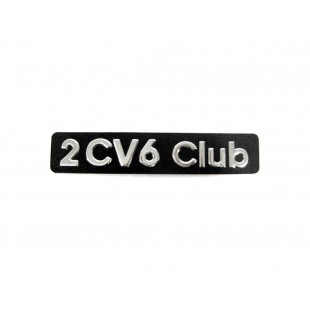 1703 monogramma 2cv 6 club