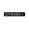 Adesivo " citroen" fondo nero