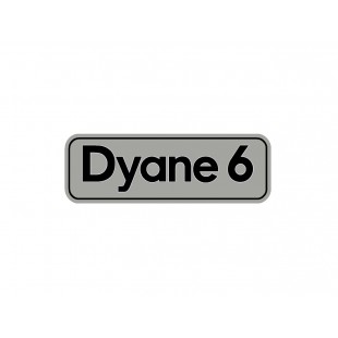 2701 adesivo dyane 6 fondo argento