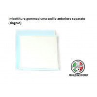 802a imbottitura gommapiuma sedile anteriore separato