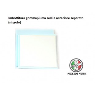 802a imbottitura gommapiuma sedile anteriore separato