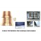 2805r rivestimenti panca reclinabile righe rosse angolo tondo