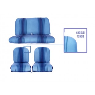 2807 rivestimenti panca fissa righe blu angolo tondo