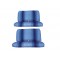 Kit rivestimenti panca anteriore + panca posteriore fissa righe blu