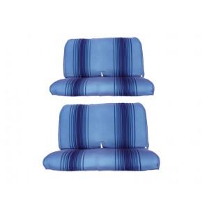 2811 rivestimenti due panche righe blu
