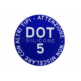 729 adesivo vaschetta freni DOT