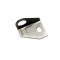 Staffa per raccordo flessibile freni posteriori SX inox