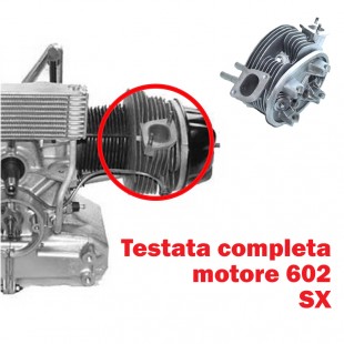 058 Testata completa 602CC sinistra NUOVA
