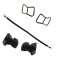 615 Kit riparazione traversa capote chiusura esterna (609x2 + 612 + 613 + tirante)