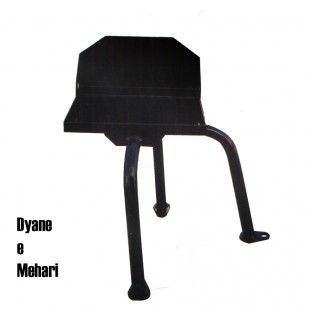 527 Supporto batteria Dyane e Mehari nero con piedi