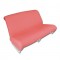 4802 Kit panca anteriore + posterire AMI6 Rosso diamante