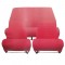4815 Kit 2 sedili singoli + panca posteriore AMI8 Confort Rosso diamante