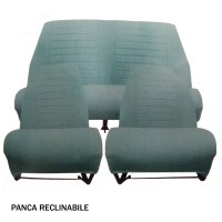 4816 Kit 2 sedili singoli + panca posteriore AMI8 Verde diamante