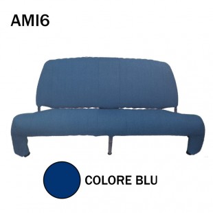 4824 Rivestimento panca posteriore BLU AMI6 Club ribaltabile