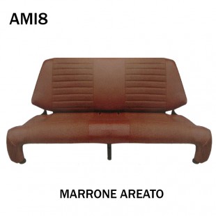 4828 Rivestimento panca posteriore MARRONE perforato AMI8 ribaltabile