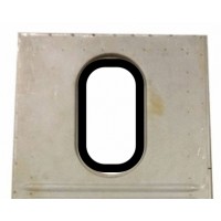 1340 Guarnizione vetro ovale portello posteriore AZU