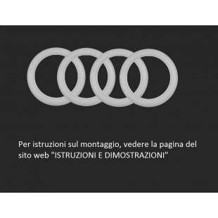 481e Kit di 4 fascioni bianchi per pneumatici 16'