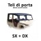 Kit teli di porta completi (totali) sx + dx per Mehari vecchio modello