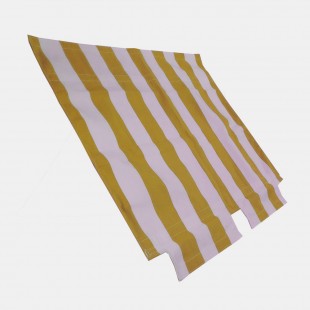 1665 Tenda capote parasole righe bianche-gialle 2CV6