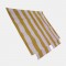 Tenda capote parasole righe bianche-gialle 2CV6 per chiusura INTERNA