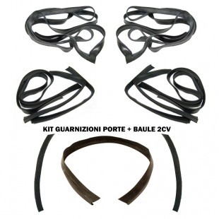 PR04 Kit promo guarnizioni porte e baule 2CV (1309dx+sx, 1310sx+dx, 1319, 1320sx+dx)