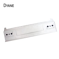 2530 Lamierato porta-fari posteriore COMPLETO Dyane