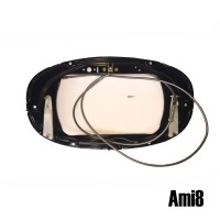 4202 Cornice faro anteriore Ami8 con supporti e cavo regolatore - ambidestra