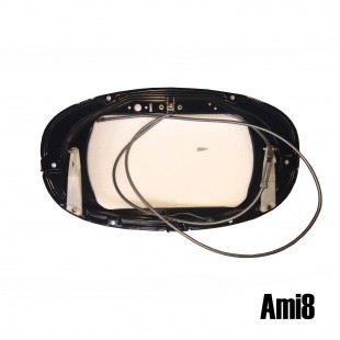 4202 Cornice faro anteriore Ami8 con supporti e cavo regolatore - ambidestra