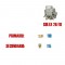 Serie getti per carburatore 26/18 (primario 110, secondario 115)