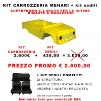 PR3542 kit carrozzeria giallo nm e kit sedili