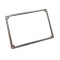 Cornice inox targa posteriore 28,5 x 21cm