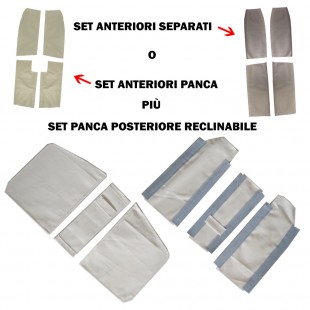 2832 Kit tele per Dyane reclinabile (ant 809x2+810x2 o 811x2+812x2 +post 2833x1)