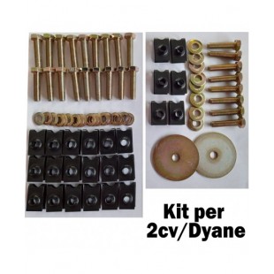 5964 KIT viteria fissaggio telaio 2cv/Dyane(941x26, 5499x26, 970x18, 971x8, 979x2) 