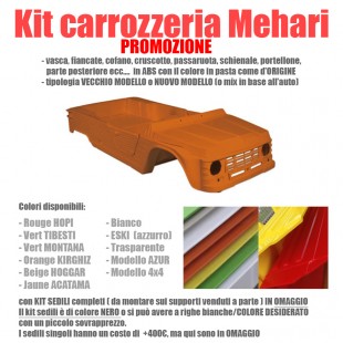 PR3546 kit carrozzeria arancio nm e kit sedili