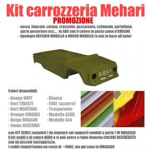 PR3544 kit carrozzeria verde montana nm e kit sedili