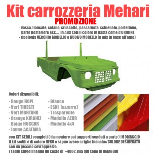 PR3543T kit carrozzeria verde tibesti am e kit sedili