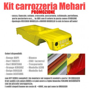 PR3542 kit carrozzeria giallo nm e kit sedili