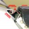 Cerniera lato cofano per 2CV (non lato scocca)