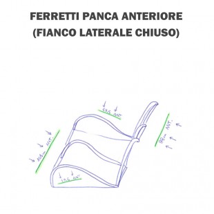 852 Ferretti panca anteriore