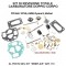 115MAX Kit revisione totale carburatore doppio corpo tipo Solex 26/35