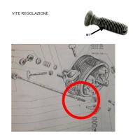 5151 Vite di regolazione apertura valvole su aste bilancieri M7