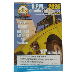 Catalogo NPM Citroen 2cv Service (2cv, Dyane, Mehari...)
