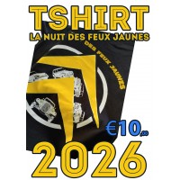 Maglietta tshirt La notte dei fari gialli 2026